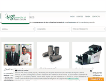 Tablet Screenshot of gt-medical.com